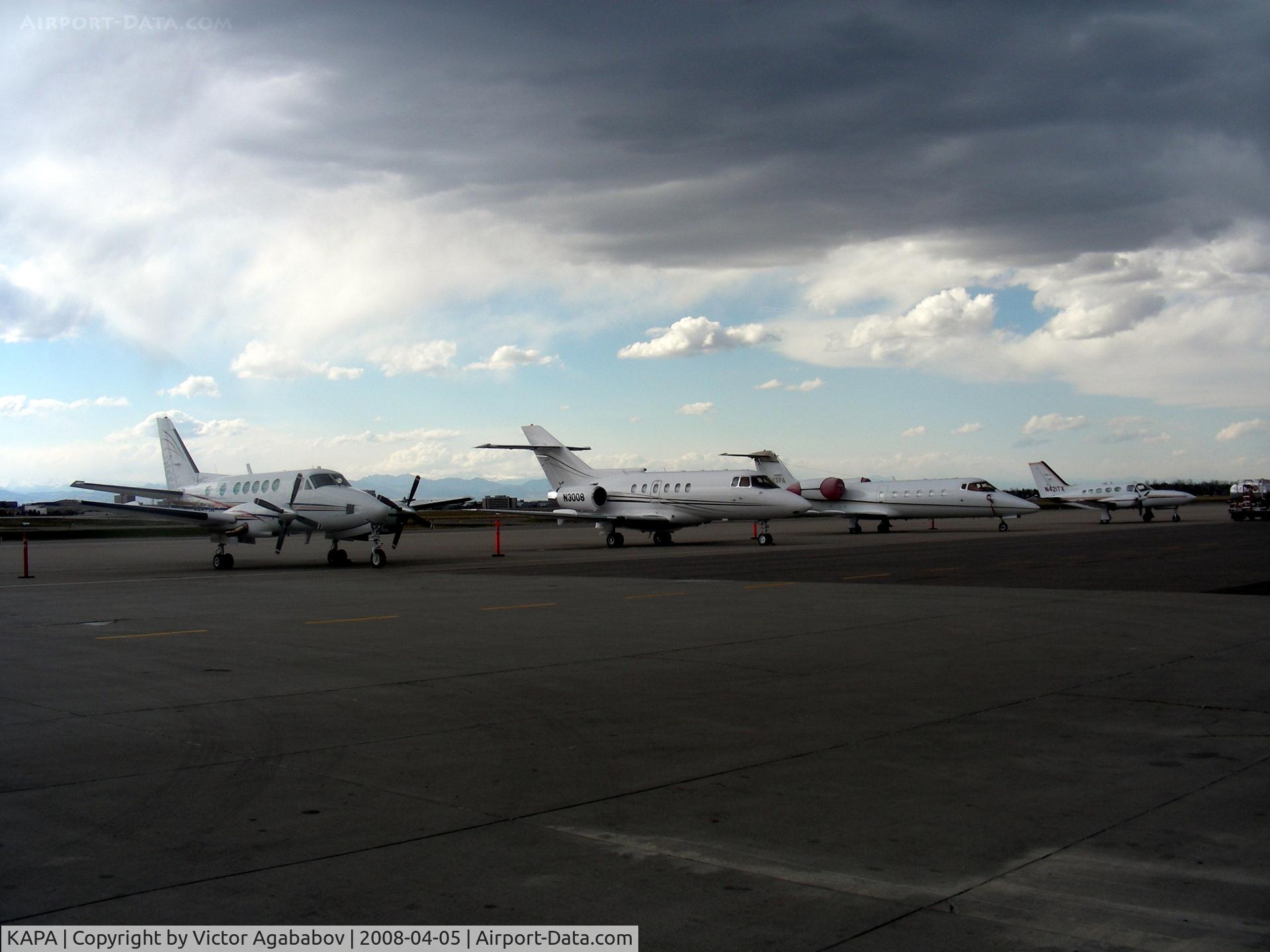 Centennial Airport (APA) - Jet center Ramp