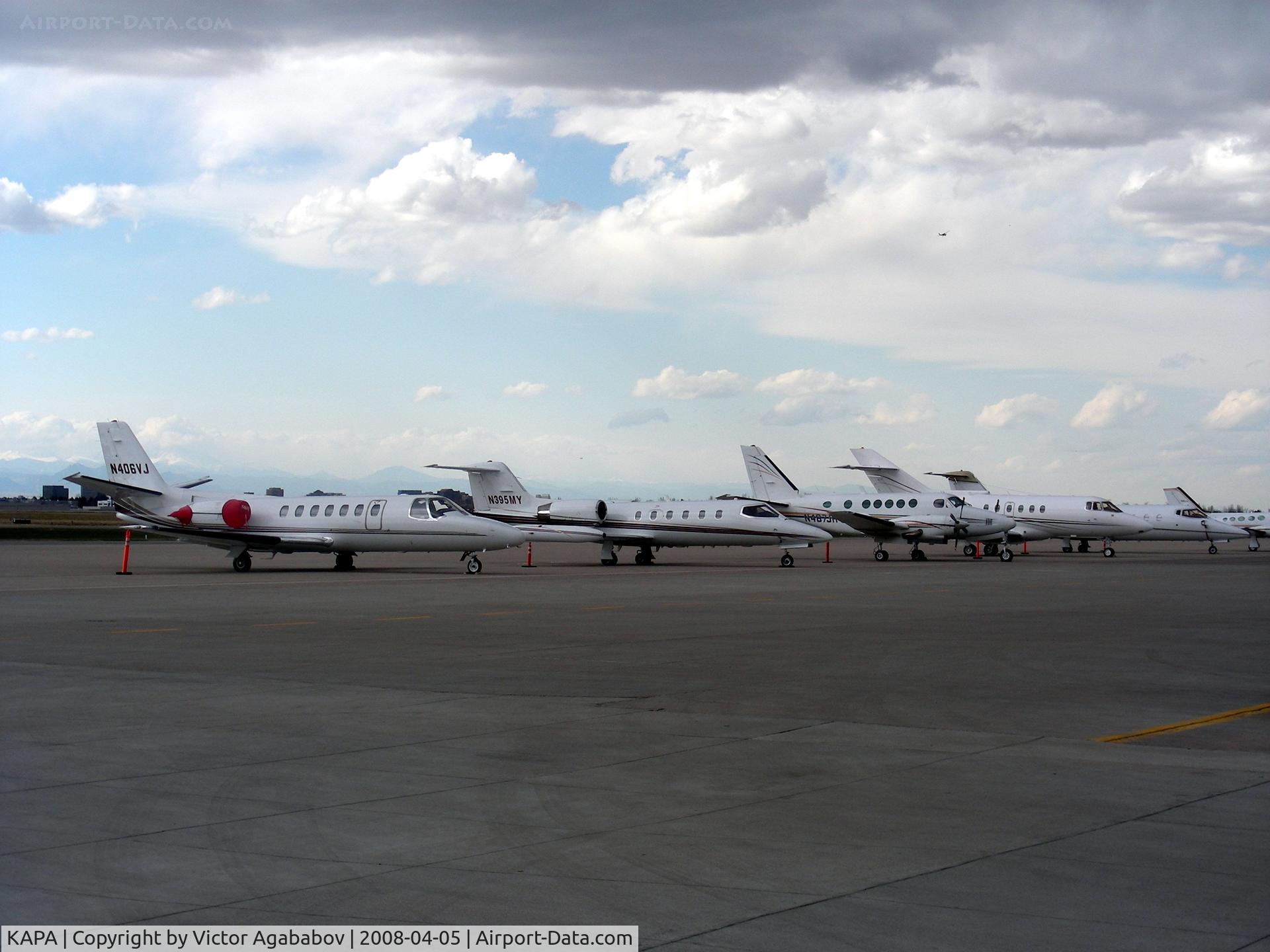 Centennial Airport (APA) - Jet center Ramp