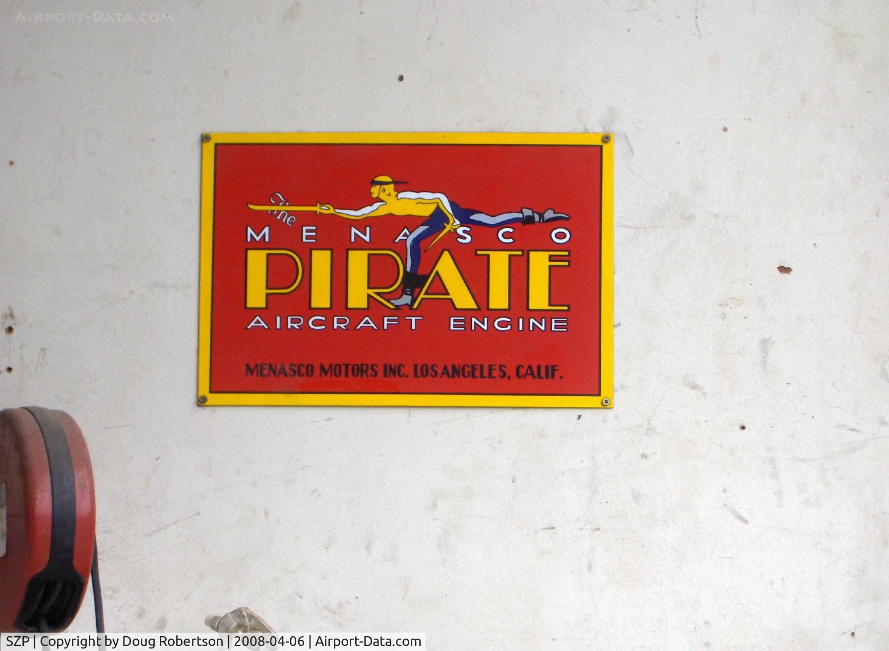 Santa Paula Airport (SZP) - In the Richards RYAN Aeronautical Aviation Museum Hangar