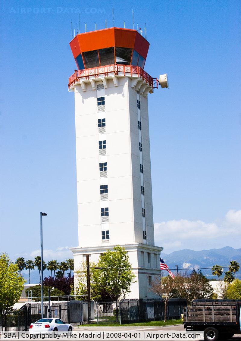 Santa Barbara Municipal Airport (SBA) - Santa Barbara Tower long view