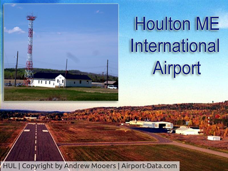 Houlton International Airport (HUL) - Houlton International Airport Has Two Runways And Is On The New Brunswick Canada Border!
