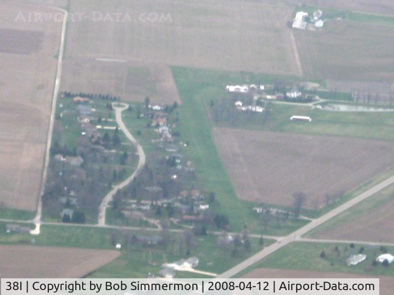 Weller Airport (38I) - Looking E from 4000'