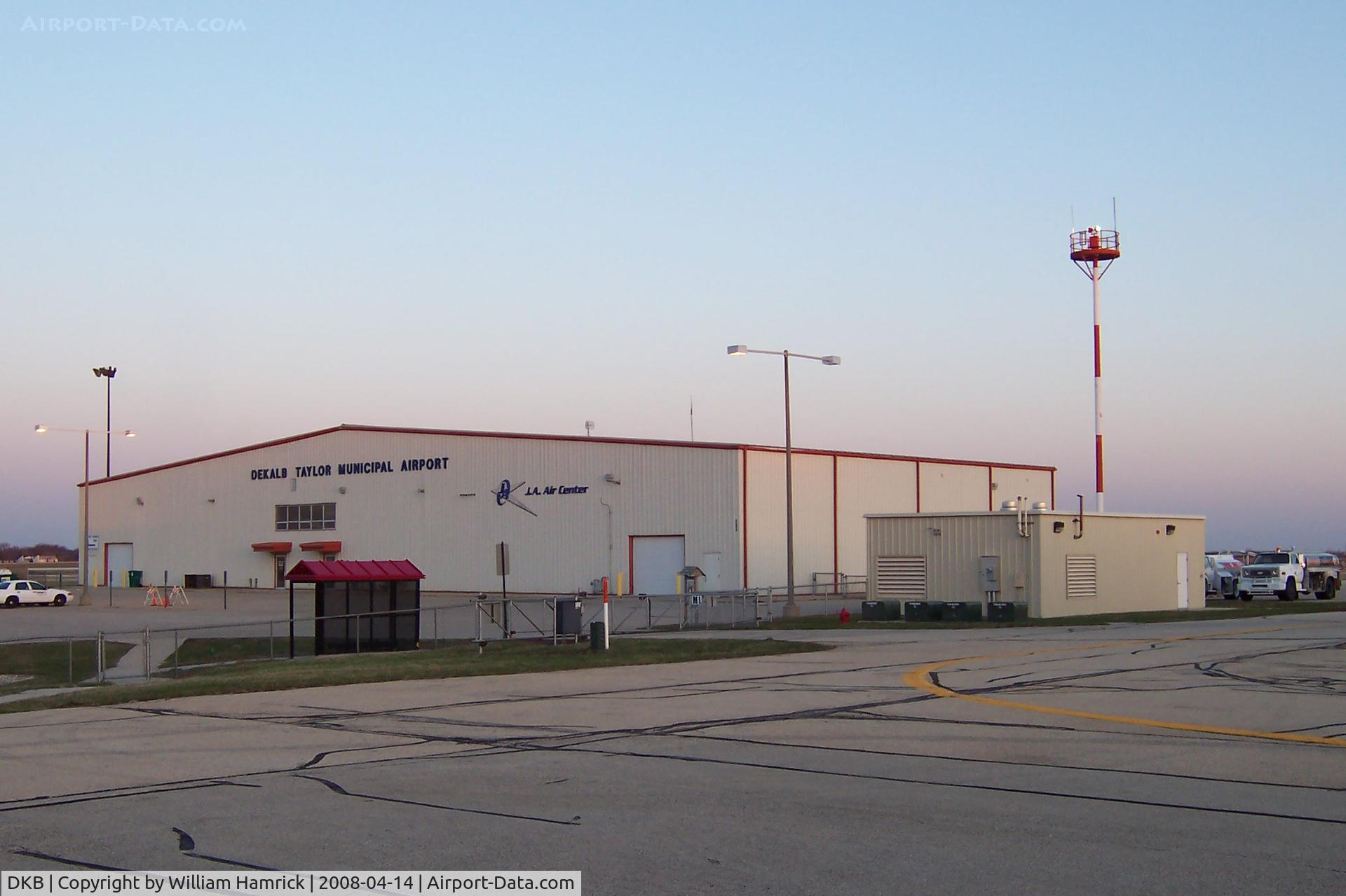 De Kalb Taylor Municipal Airport (DKB) - JA Air Center and Airport Offices at DeKalb