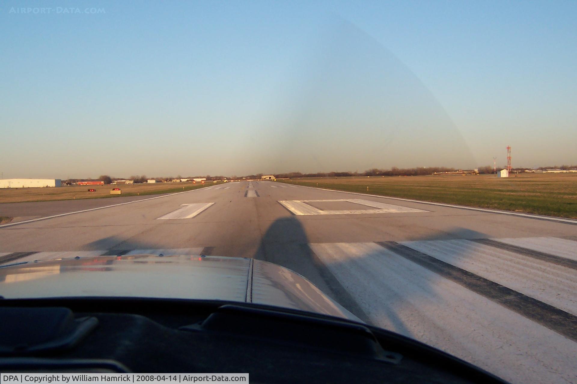 Dupage Airport (DPA) - Departing Runway 10 DuPage