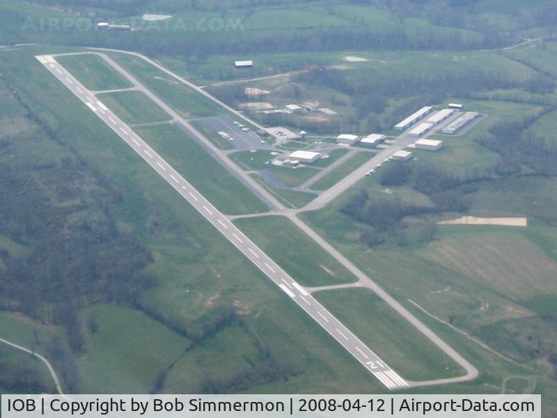 Mount Sterling-montgomery County Airport (IOB) - View from 6000'