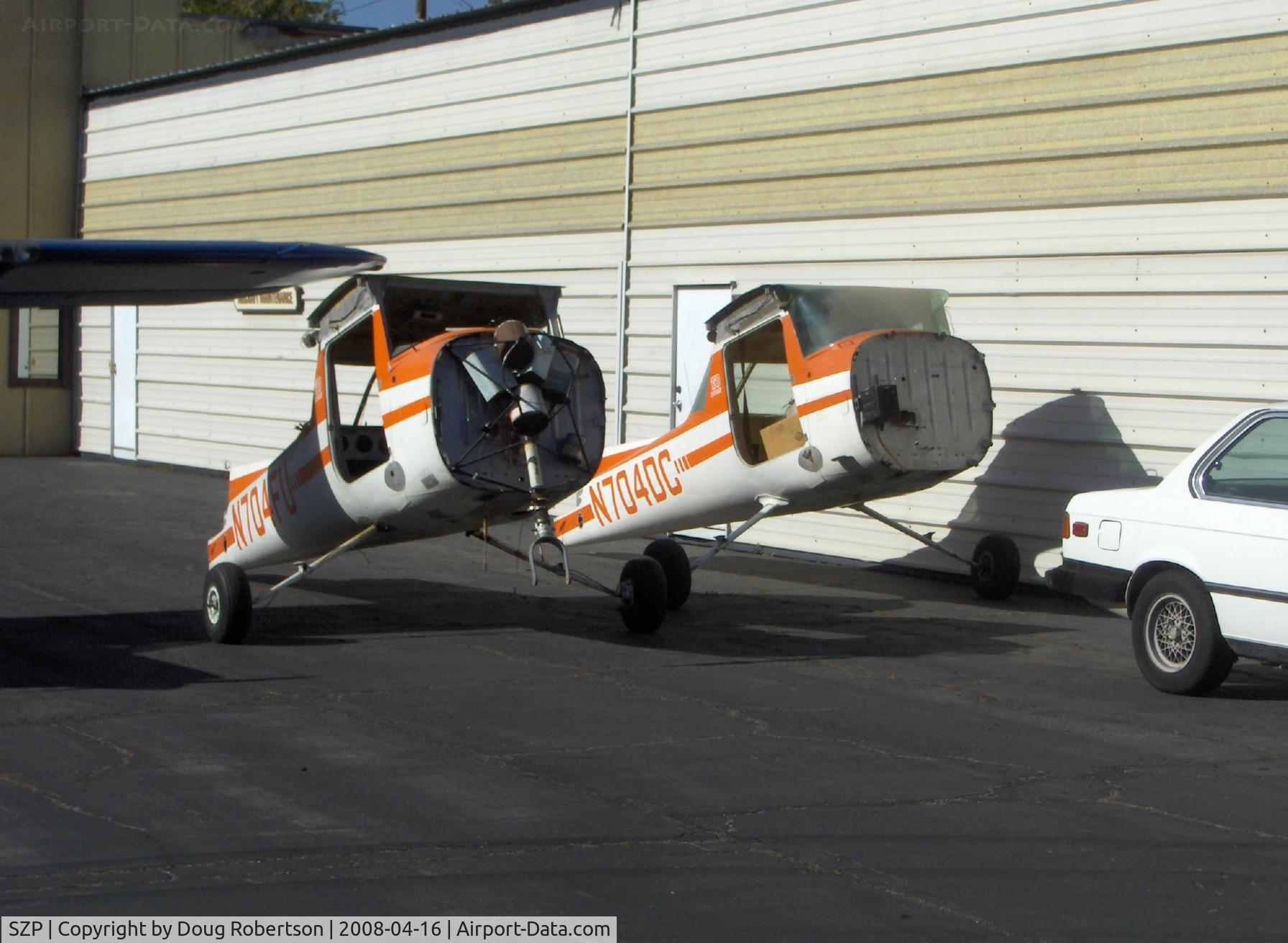 Santa Paula Airport (SZP) - These C150s won't fly today