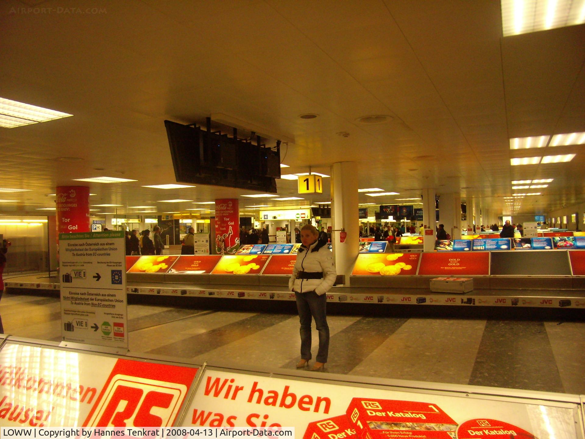 Vienna International Airport, Vienna Austria (LOWW) - Baggage room of Vienna International