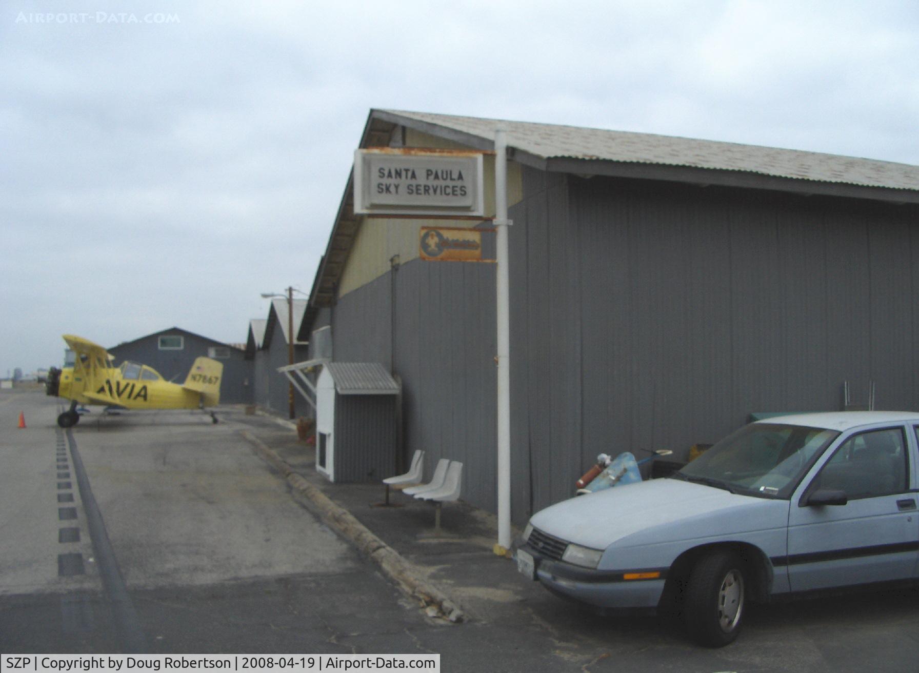 Santa Paula Airport (SZP) - Santa Paula Sky Services, 23 Wright Taxi