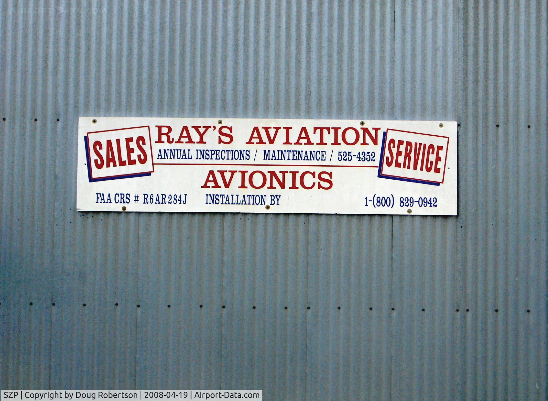 Santa Paula Airport (SZP) - Ray's Aviation