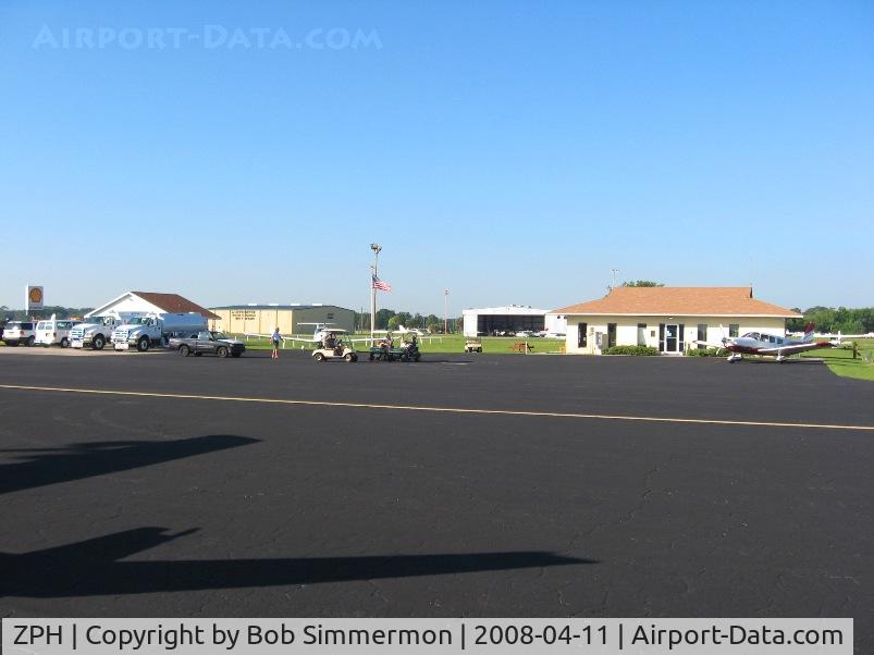Zephyrhills Municipal Airport (ZPH) - Facilites at Zephyrhills, FL