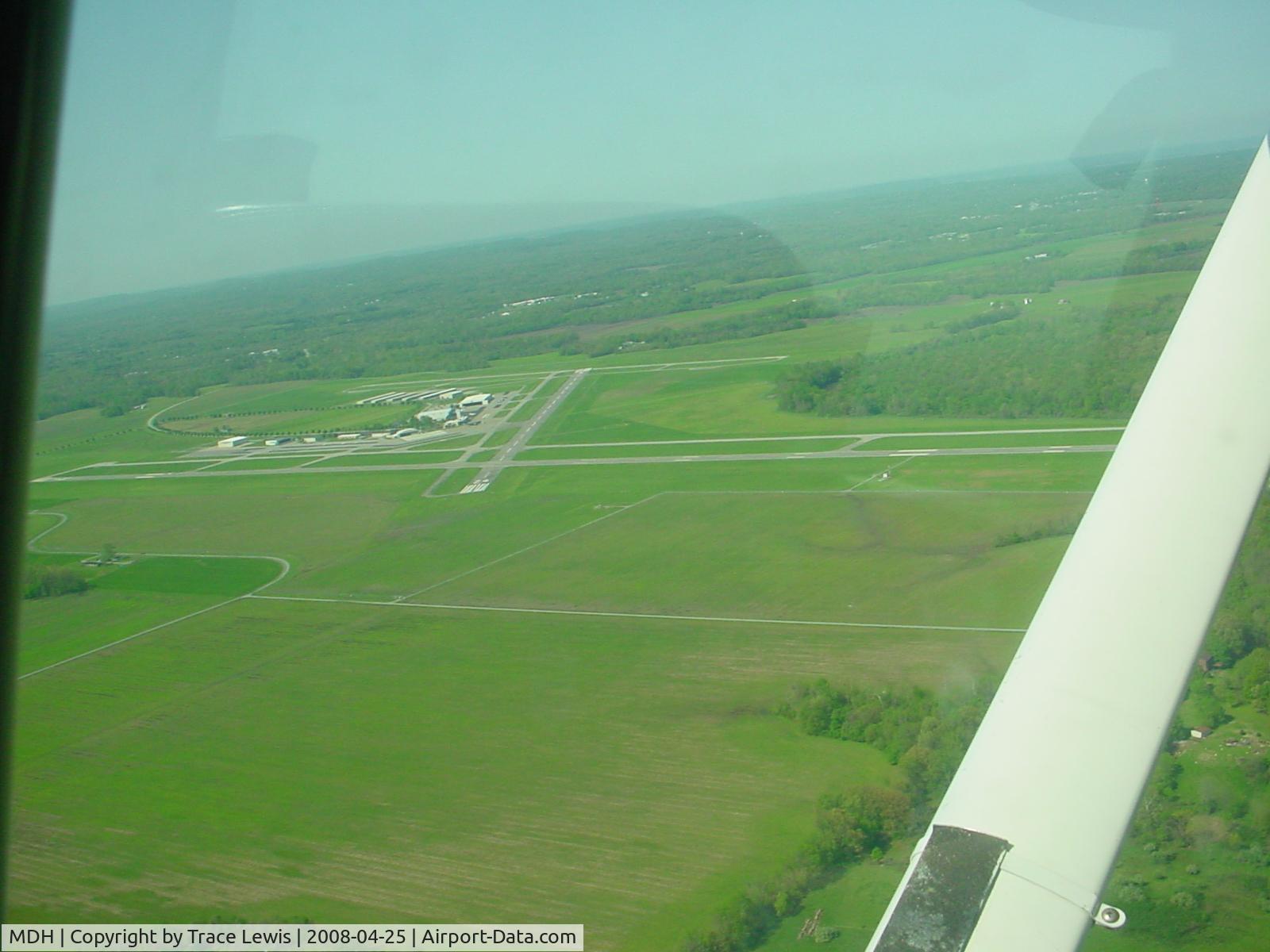 Southern Illinois Airport (MDH) - Taken from right downwind 36R on a free intro ride in a SIU aircraft