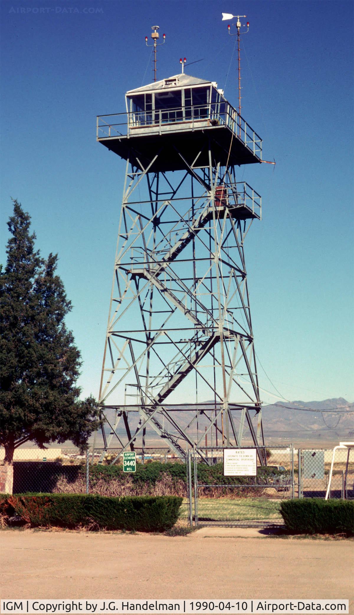 Kingman Airport (IGM) - Historic WWII Control Tower at Kingman AZ