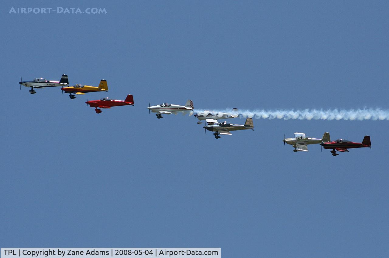 Draughon-miller Central Texas Regional Airport (TPL) - At Central Texas Airshow - Falcon Flight