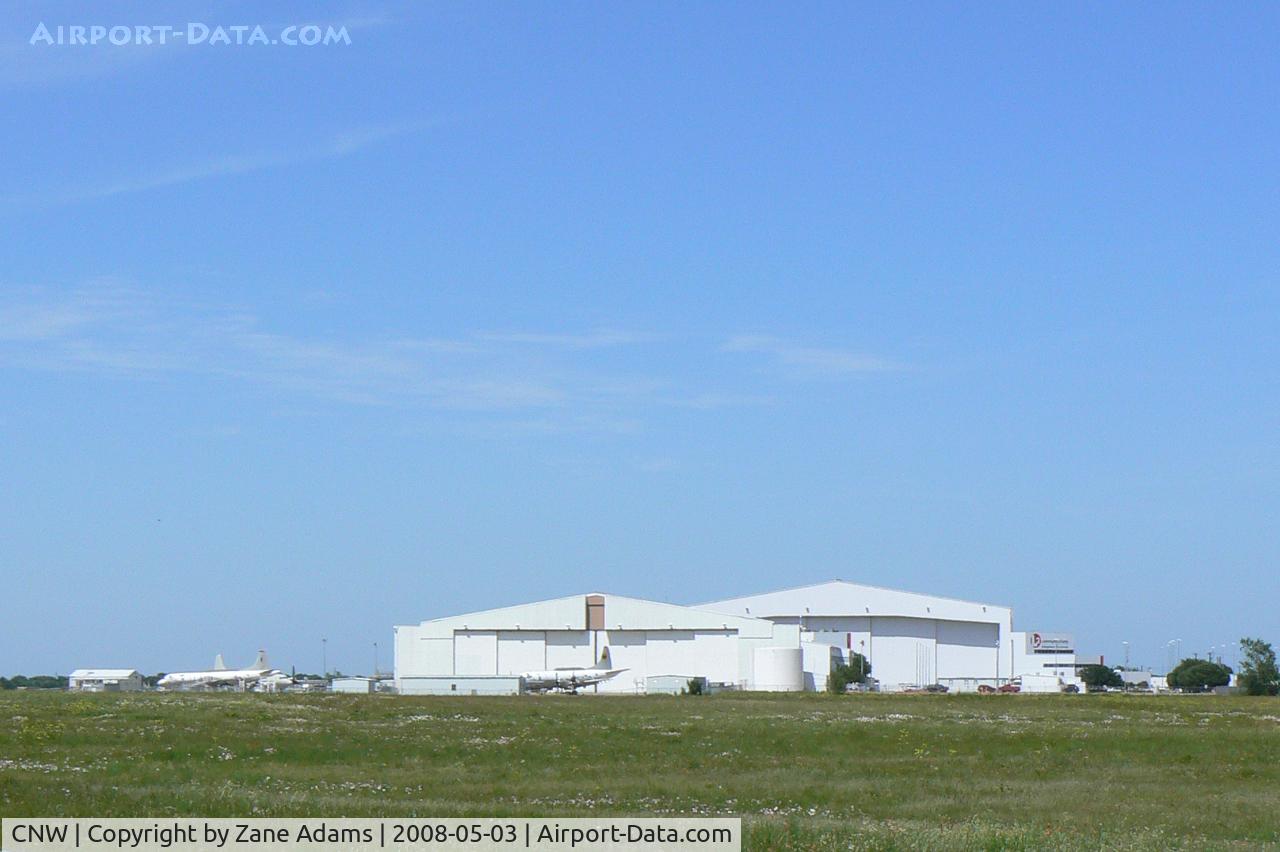 Tstc Waco Airport (CNW) - L3 hangers at TSTC airport ... former Connally AFB