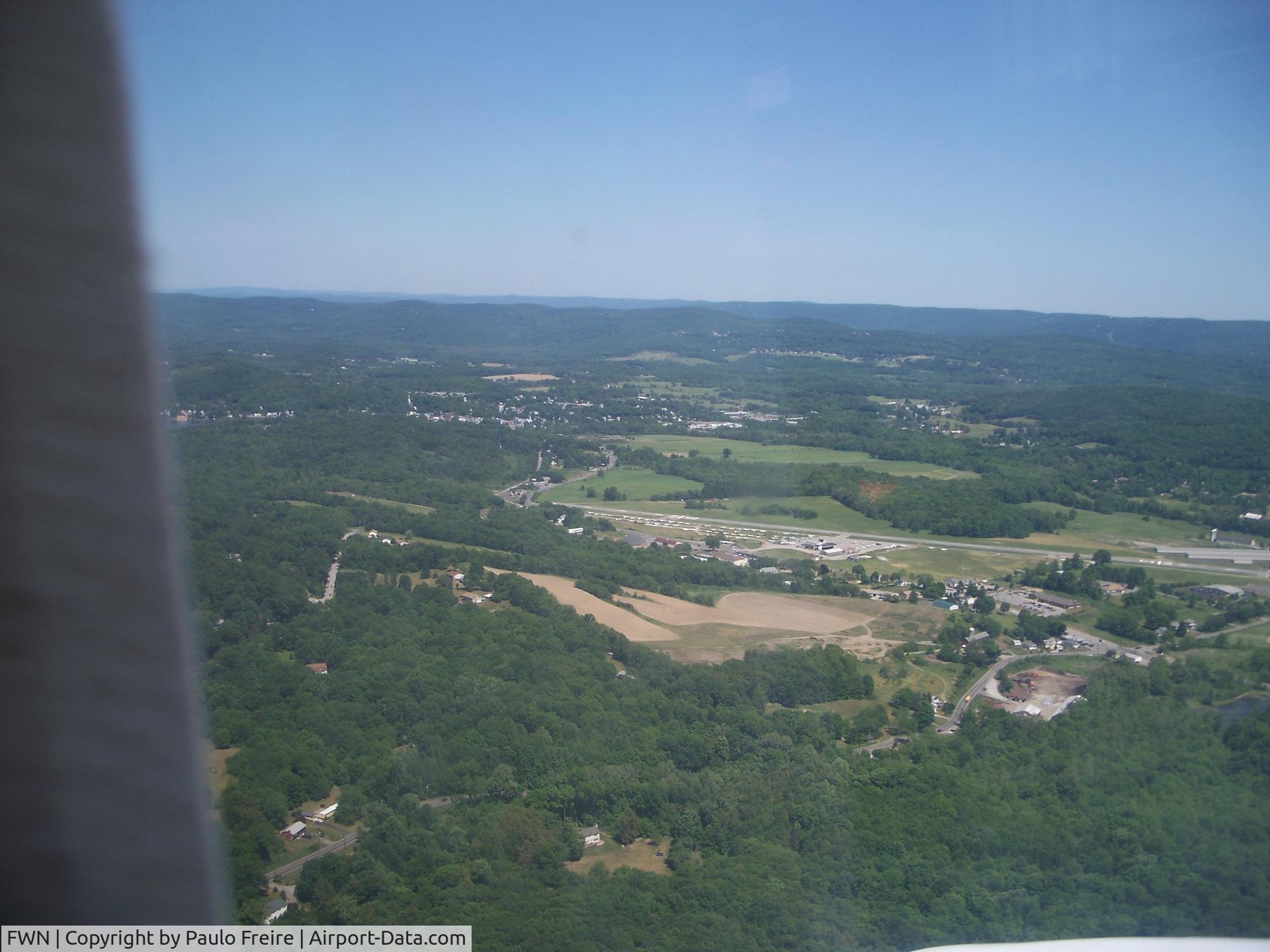 Sussex Airport (FWN) - Aerial view