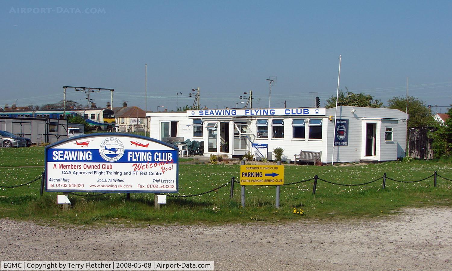 London Southend Airport, Southend-on-Sea, England United Kingdom (EGMC) - Seawing Flying Club on the Eastern perimeter of Southend Airport