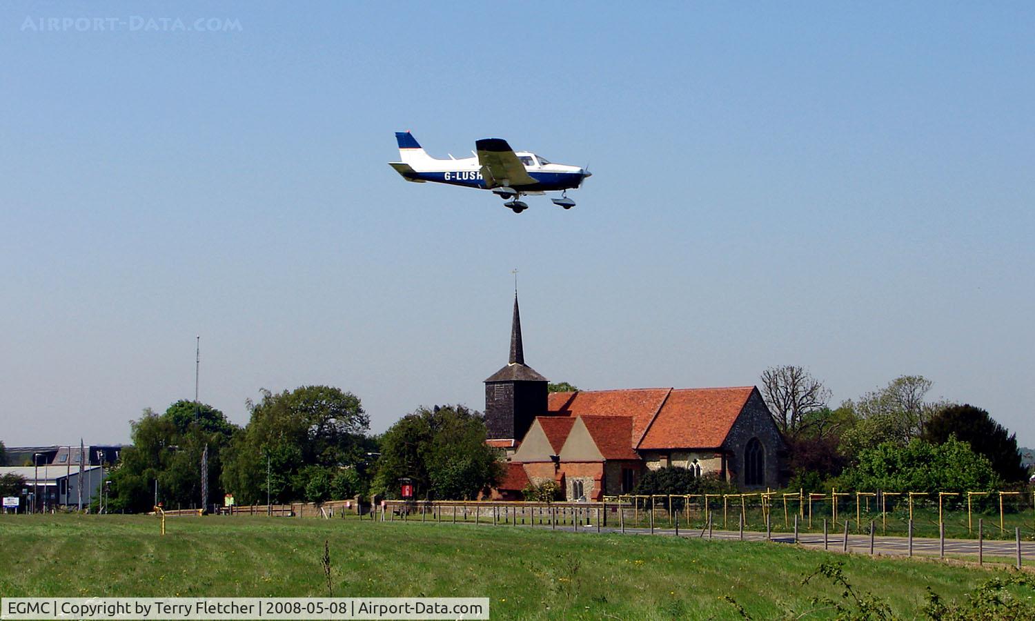 London Southend Airport, Southend-on-Sea, England United Kingdom (EGMC) - The pleasant approach to Southend from the West