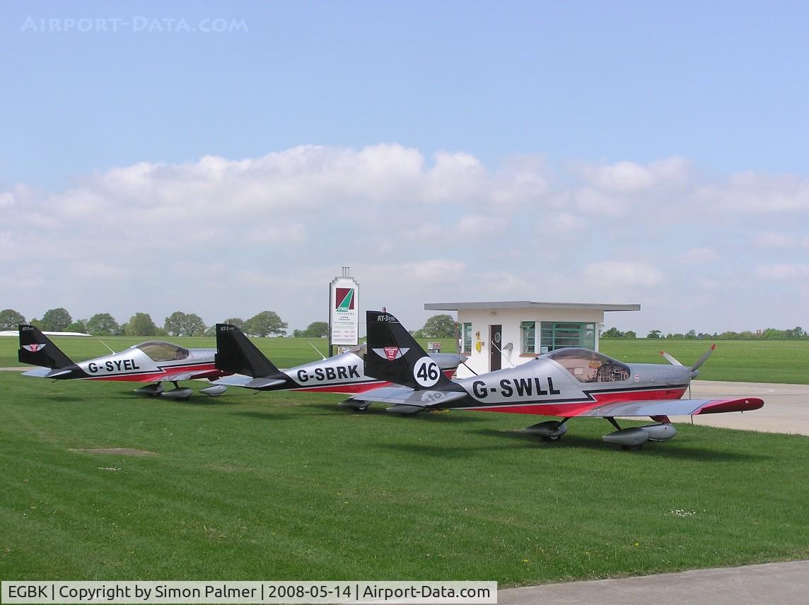 Sywell Aerodrome Airport, Northampton, England United Kingdom (EGBK) - Sywell view