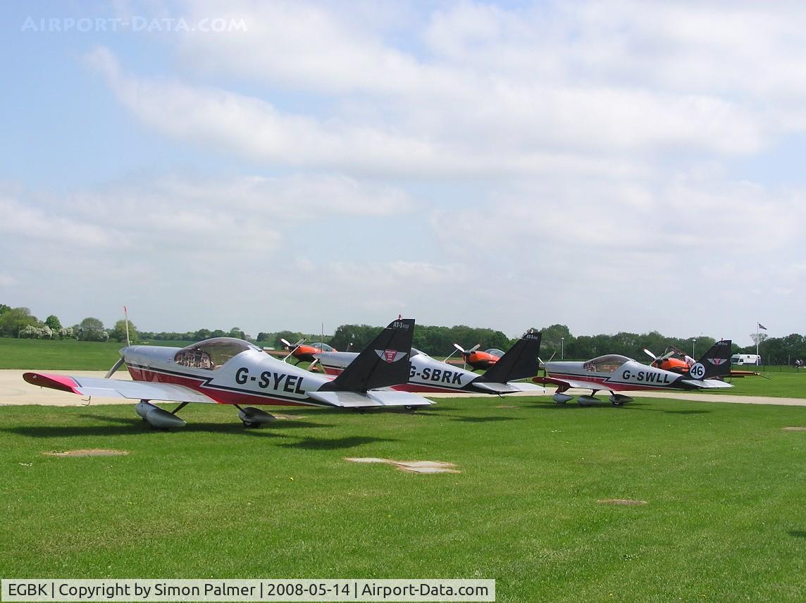 Sywell Aerodrome Airport, Northampton, England United Kingdom (EGBK) - Sywell aerodrome activity