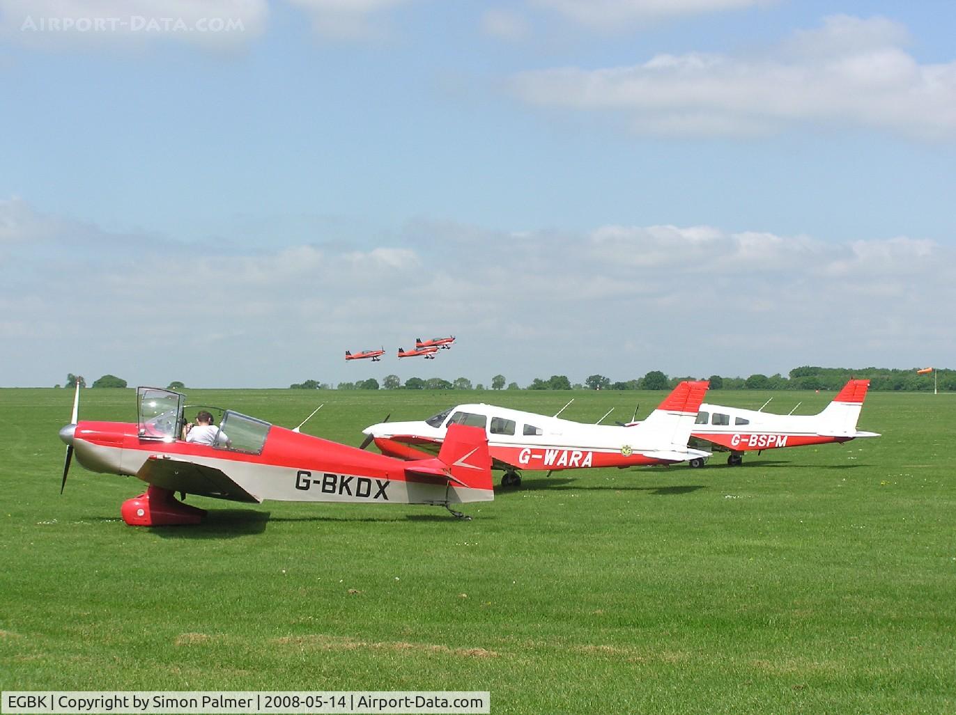 Sywell Aerodrome Airport, Northampton, England United Kingdom (EGBK) - Sywell visitors