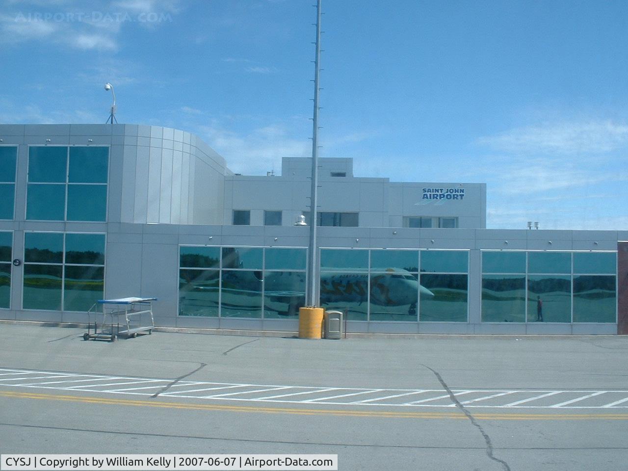 Saint John Airport, Saint John, New Brunswick Canada (CYSJ) - Terminal building