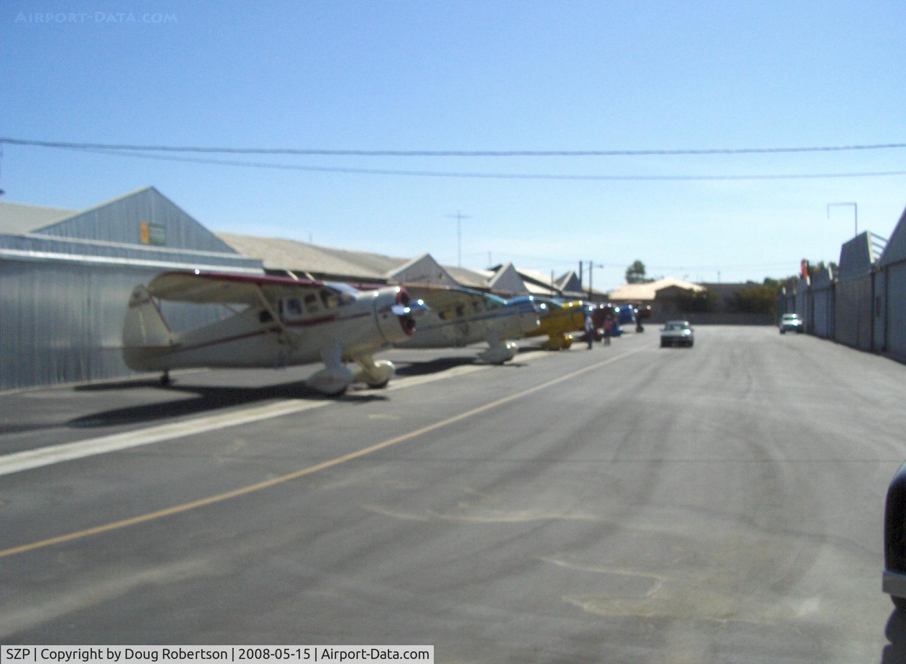 Santa Paula Airport (SZP) - Host Aircraft and Early Arrivals-2008 National Howard Fly-In