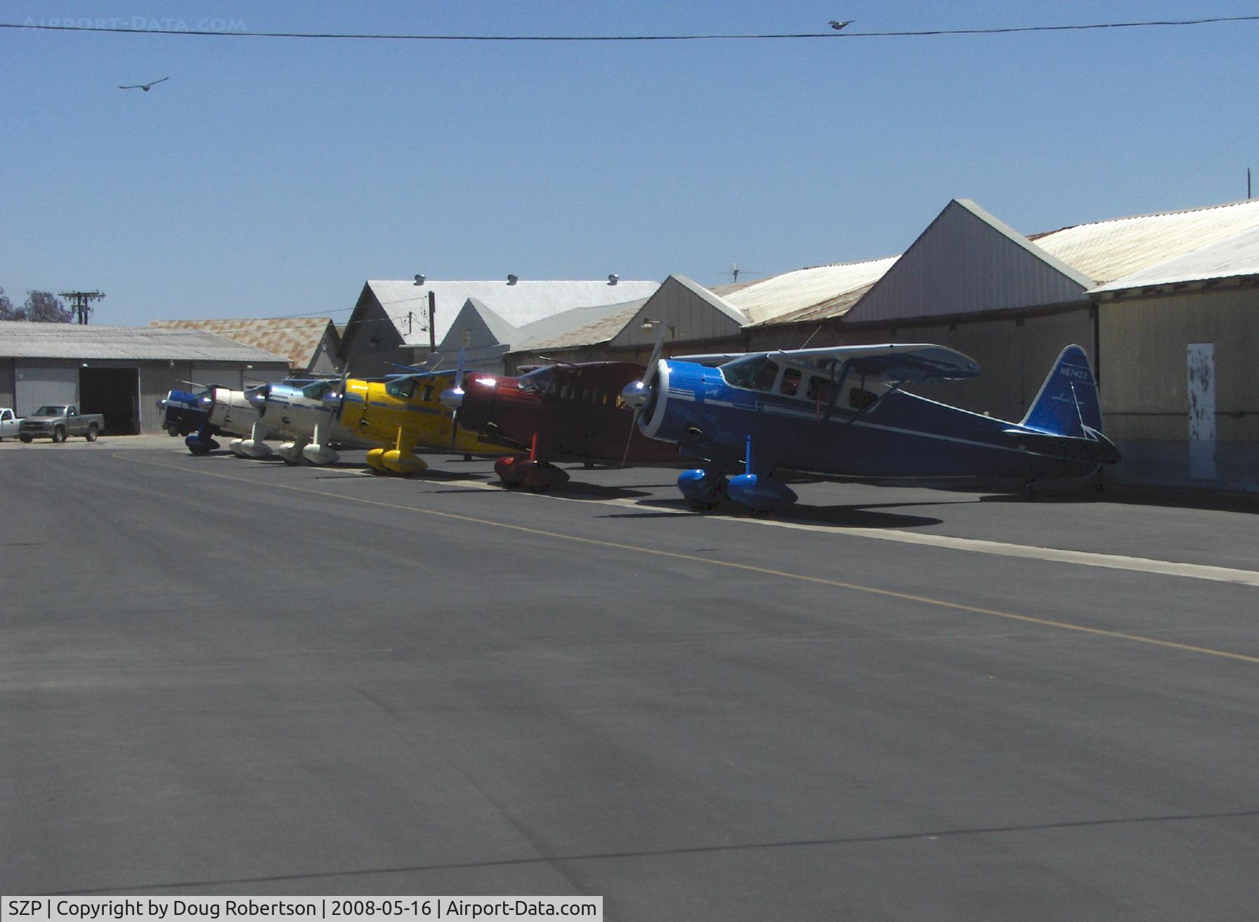 Santa Paula Airport (SZP) - Some Host aircraft and Fly-In Howards. 2008 National Howard Fly-In