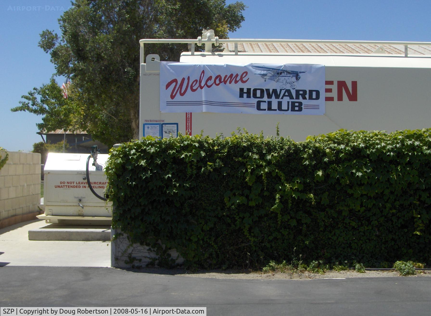 Santa Paula Airport (SZP) - Welcome Howard Club
