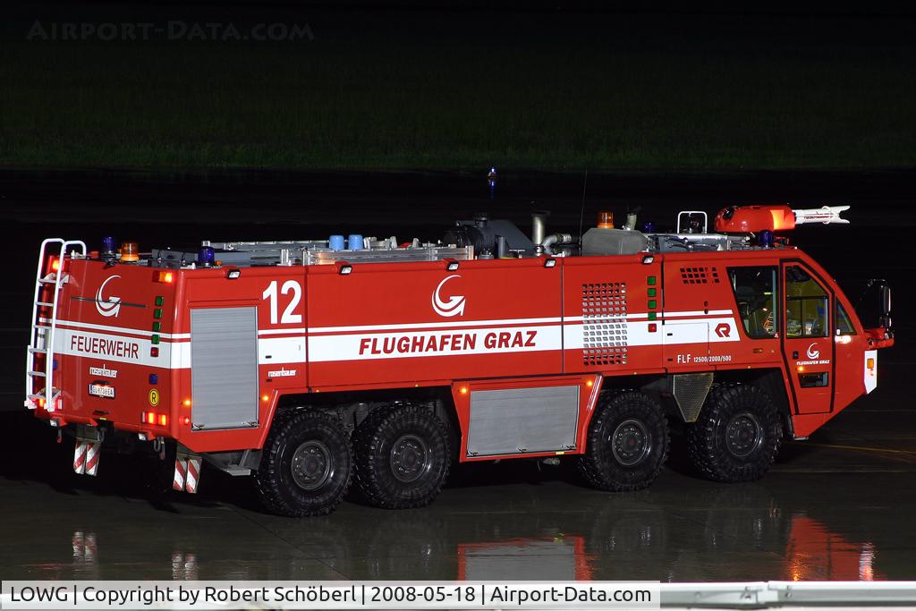 Graz Airport, Graz Austria (LOWG) - Flagship of the fire brigade at GRZ/LOWG