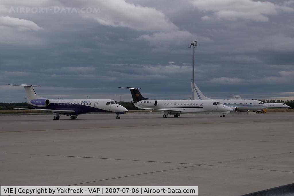 Vienna International Airport, Vienna Austria (VIE) - General Aviation Ramp