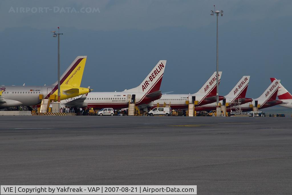 Vienna International Airport, Vienna Austria (VIE) - some low cost carriers at VIE