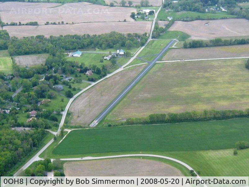 Fry Airport (0OH8) - North of Piqua, Ohio at 2500'