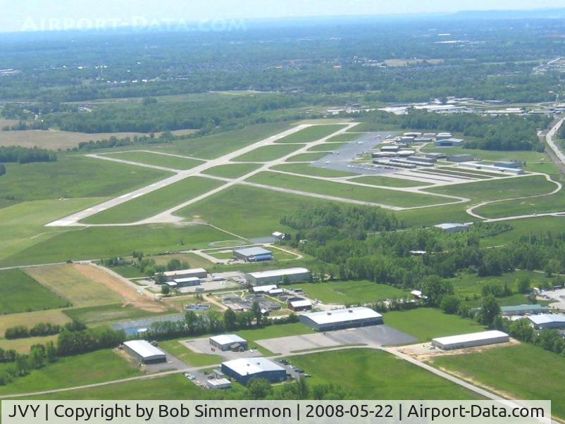 Clark Regional Airport (JVY) - Looking south.