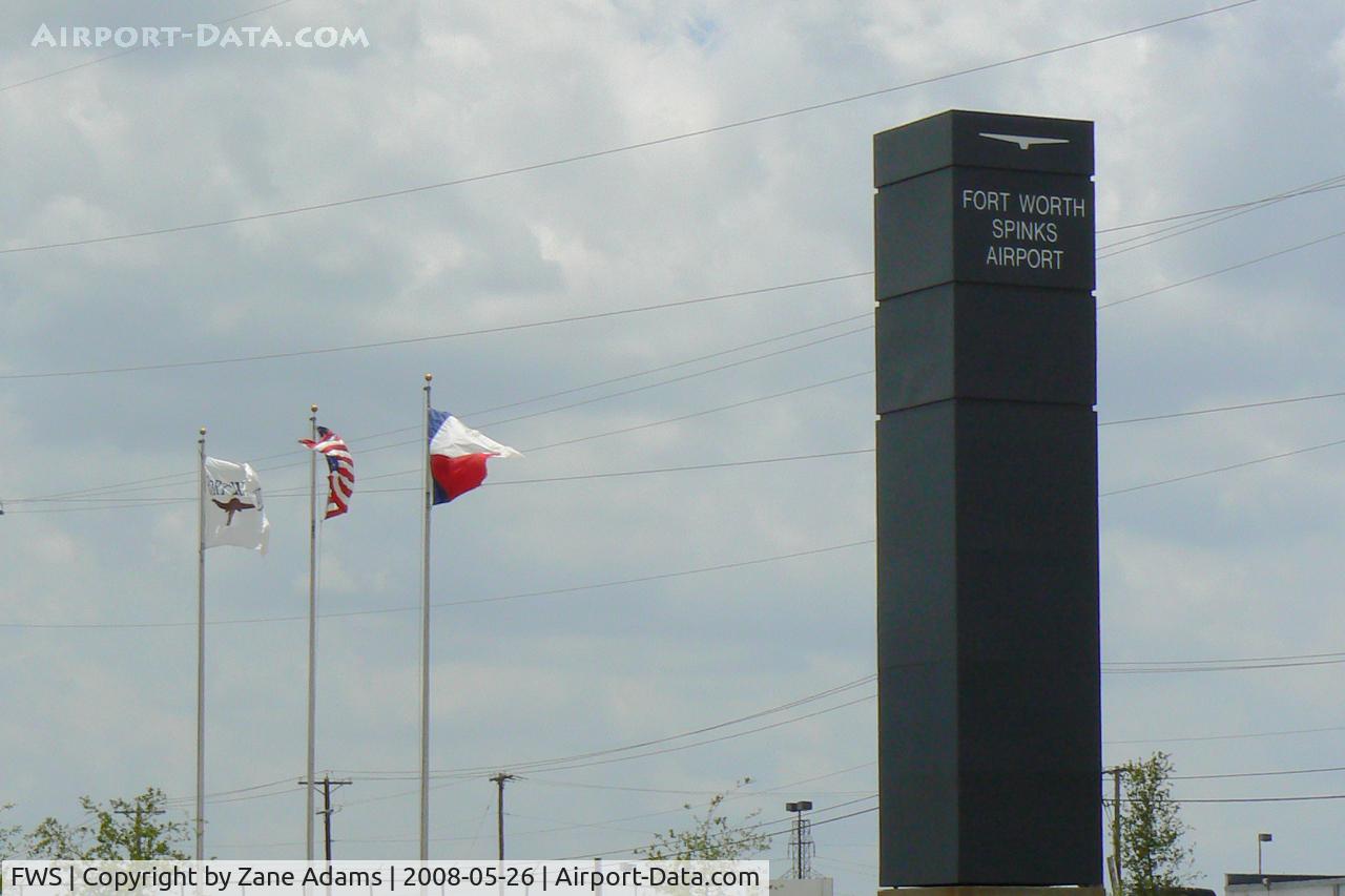 Fort Worth Spinks Airport (FWS) - Entrance Sign Spinks Airport - Ft. Worth, TX