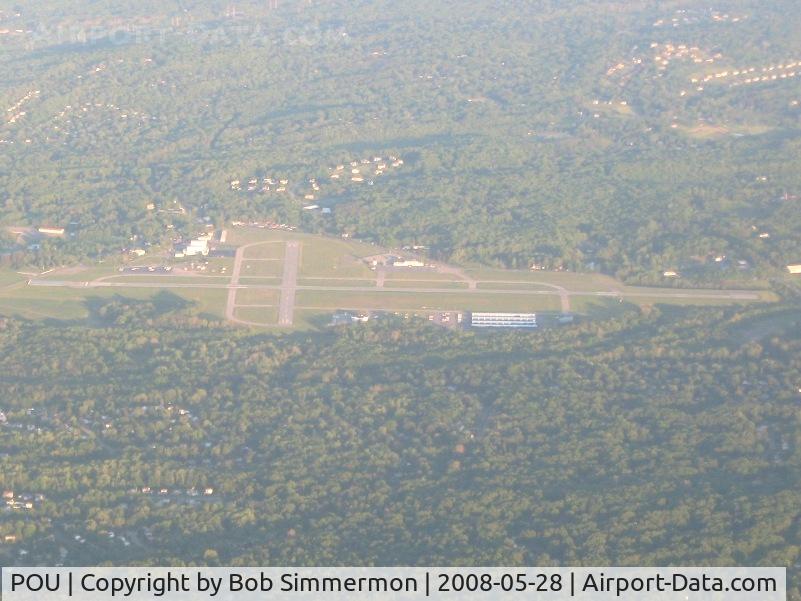 Dutchess County Airport (POU) - Looking south from 4500'