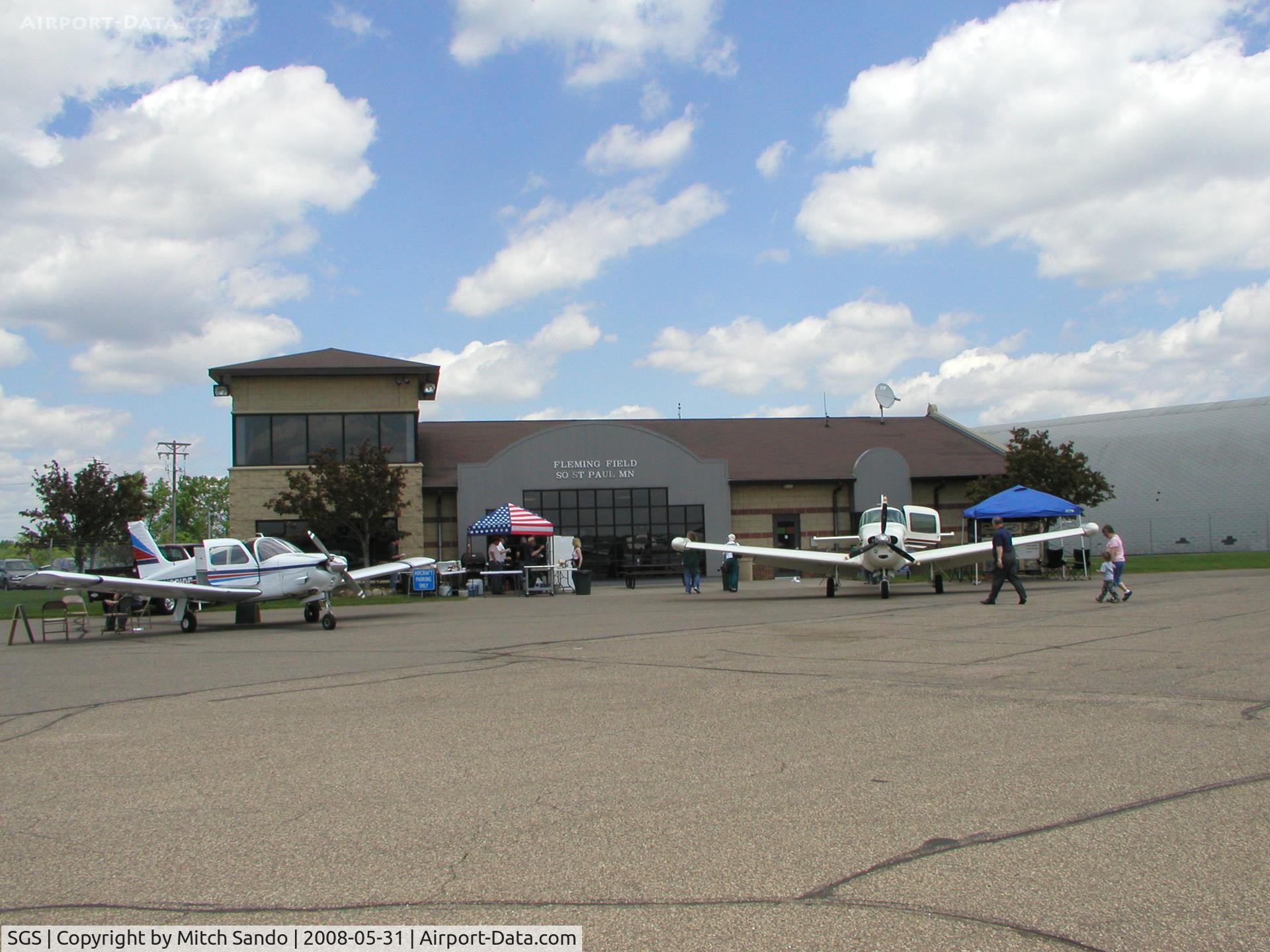 South St Paul Muni-richard E Fleming Fld Airport (SGS) - South St. Paul Municipal Airport (Fleming Field) in South St. Paul, MN.