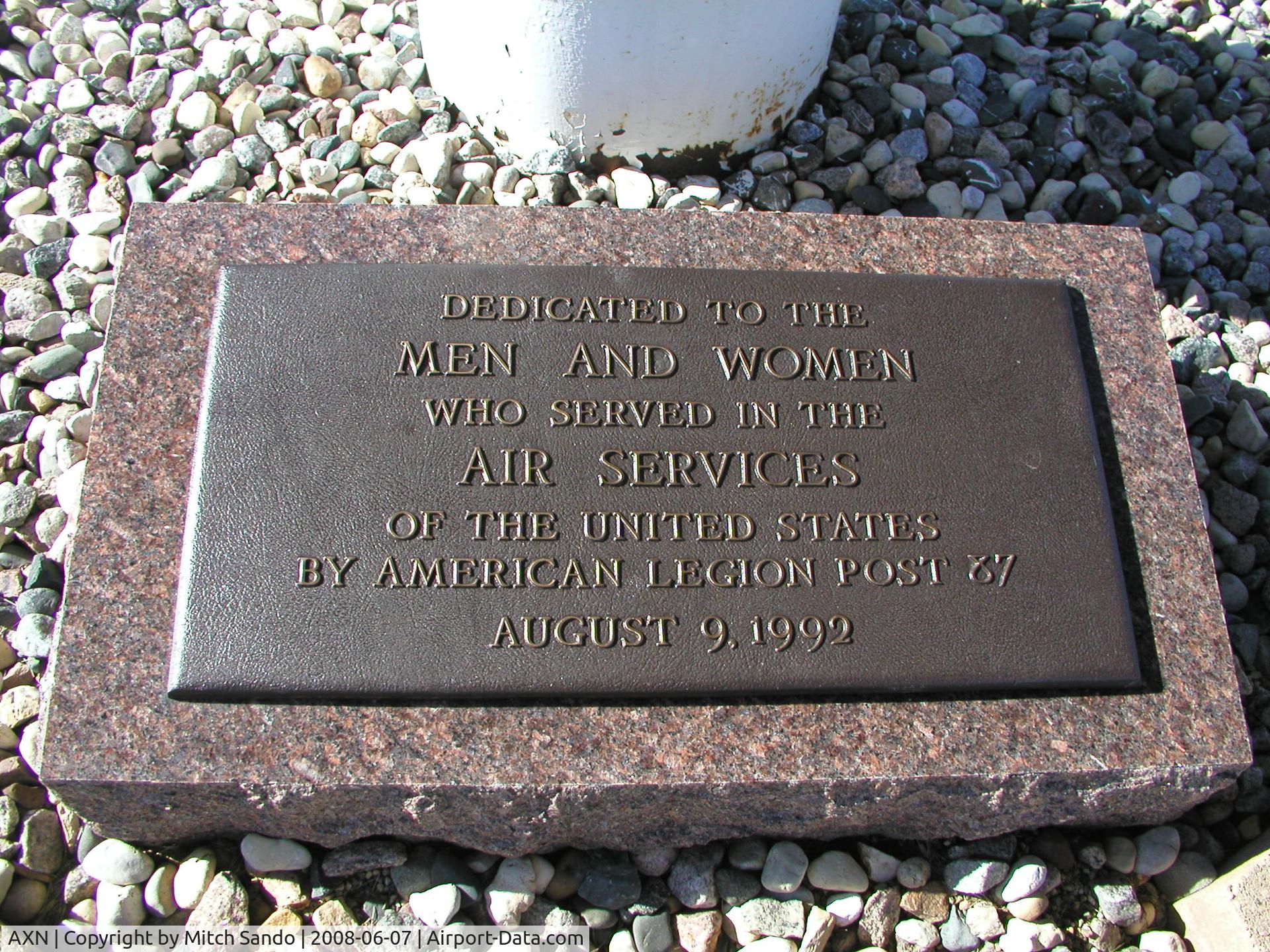Chandler Field Airport (AXN) - Alexandria Municipal Airport (Chandler Field) in Alexandria, MN.