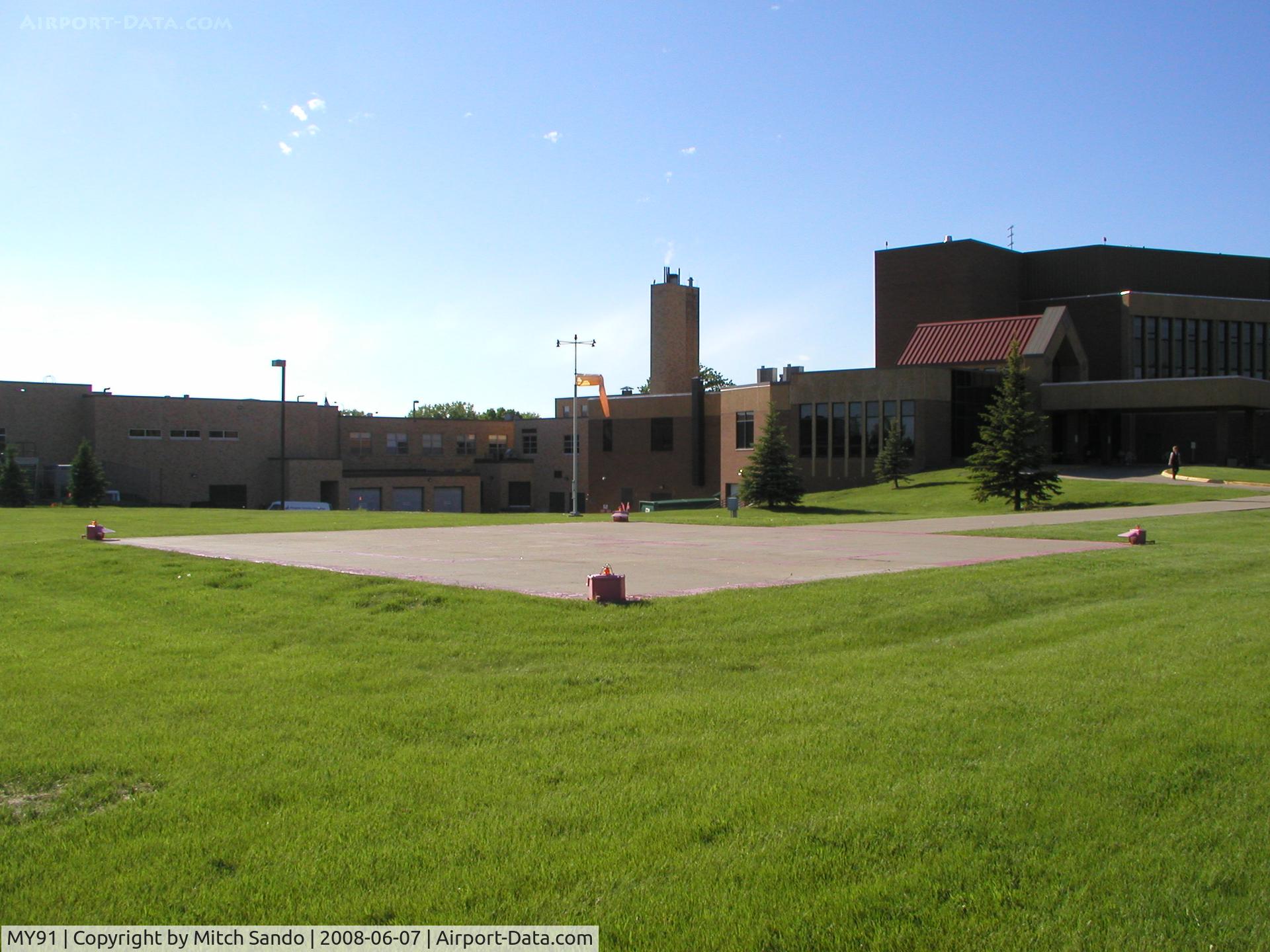 Douglas County Hospital Heliport (MY91) - Douglas County Hospital in Alexandria, MN.