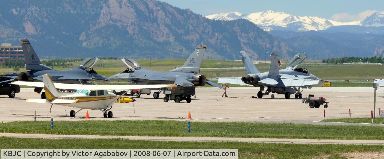 Rocky Mountain Metropolitan Airport (BJC) - Cessnas and interceptors