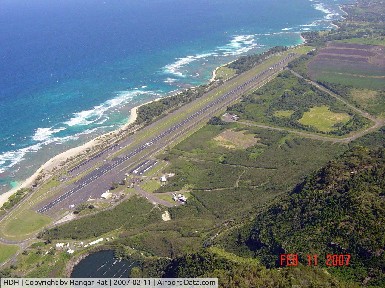 Dillingham Airfield Airport (HDH) - On Oahu's beautiful North Shore. Fun for everyone - gliders, ultralights, skydiving. 