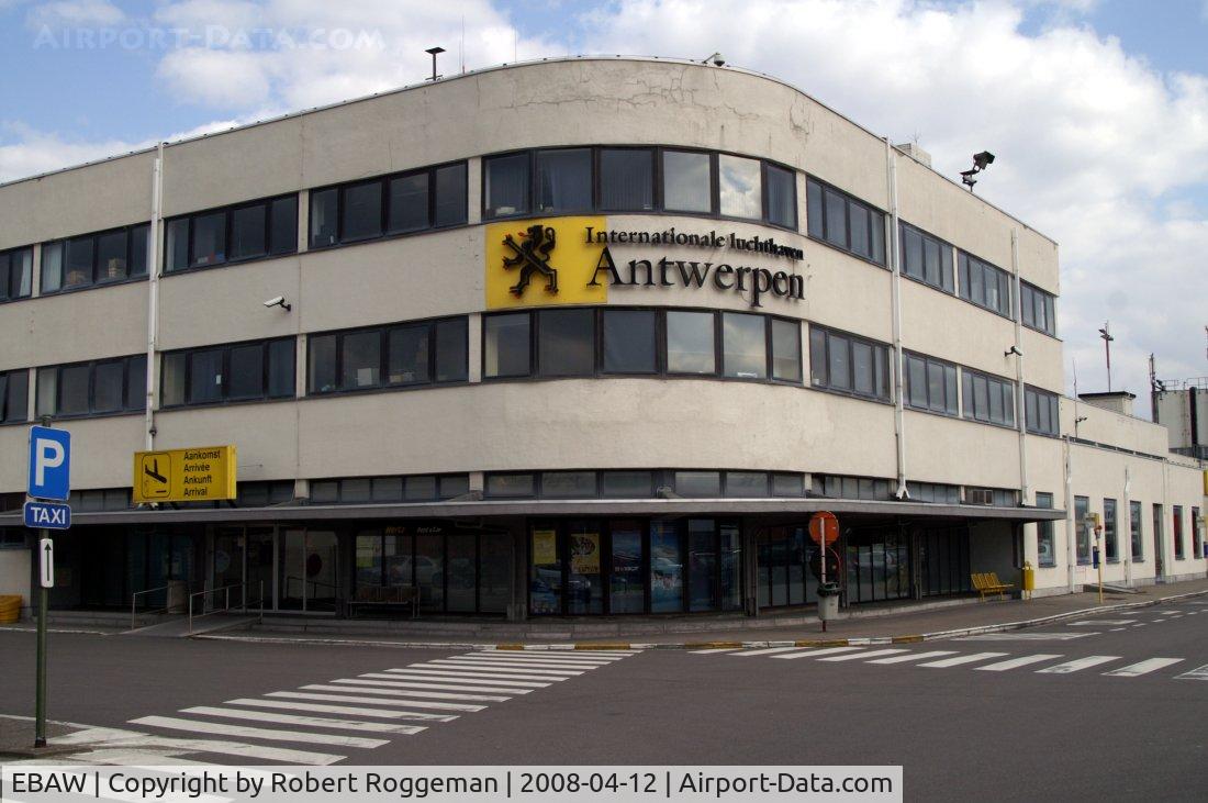 Antwerp International Airport, Antwerp / Deurne, Belgium Belgium (EBAW) - Entrance