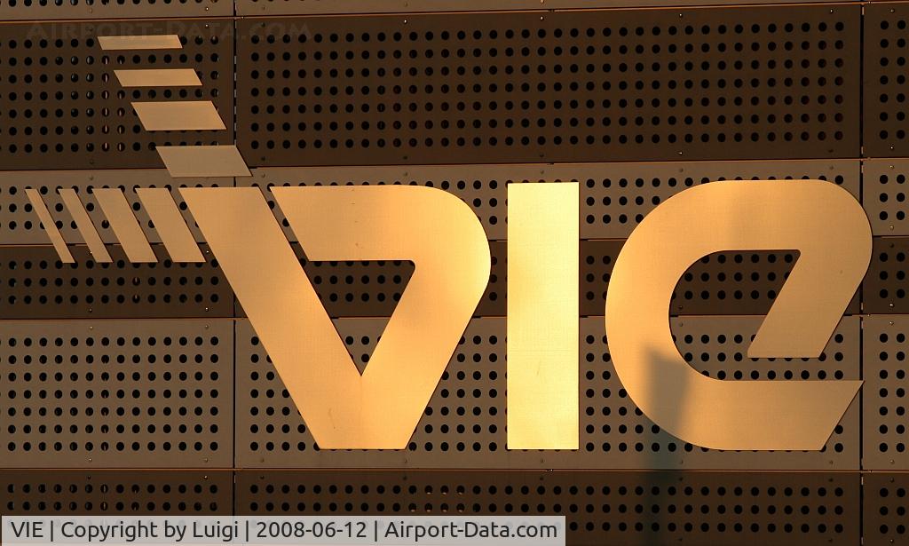 Vienna International Airport, Vienna Austria (VIE) - The VIE Logo!