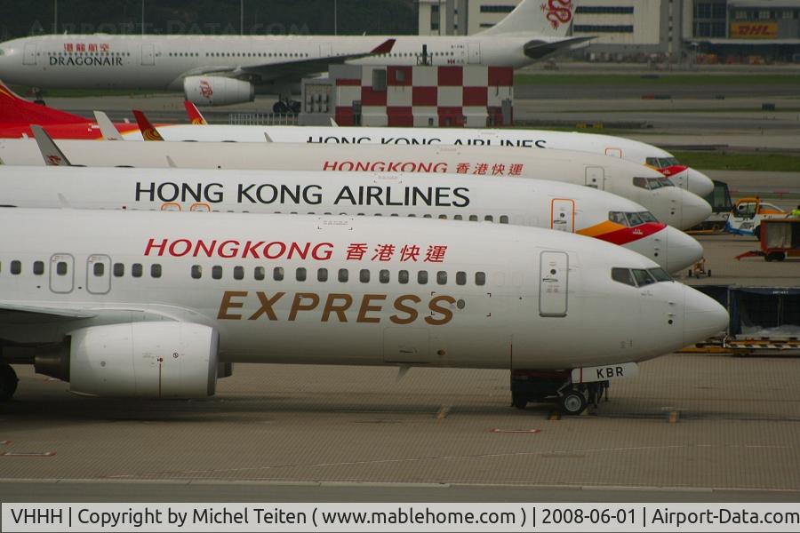 Hong Kong International Airport, Hong Kong Hong Kong (VHHH) - 737s from Hong Kong Express