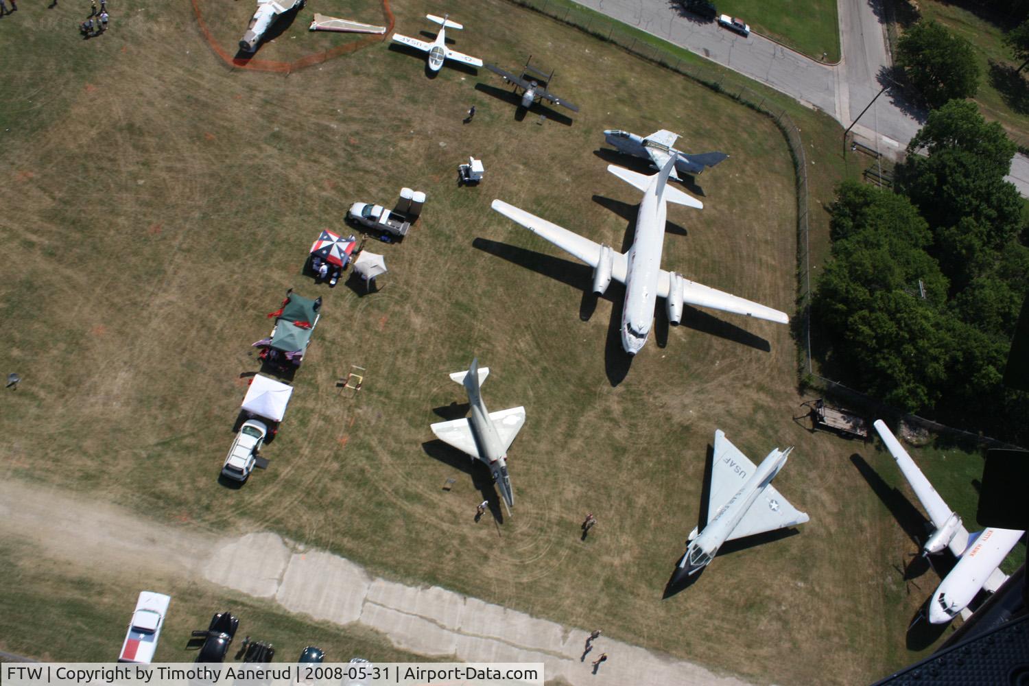 Fort Worth Meacham International Airport (FTW) - Veterns Memorial Airpark, low pass via a Huey (N911KK)