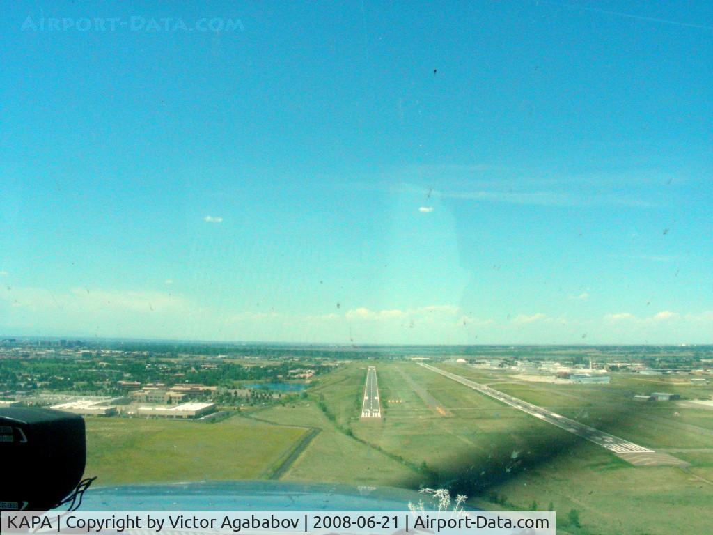 Centennial Airport (APA) - On Final RWY 35L