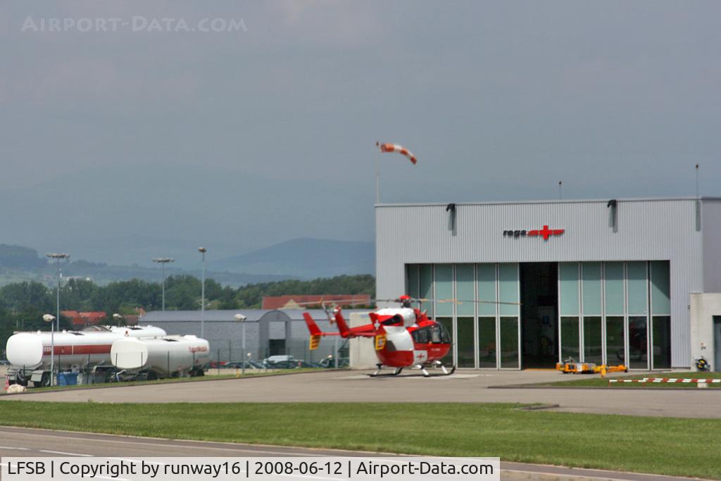 EuroAirport Basel-Mulhouse-Freiburg, Basel (Switzerland), Mulhouse (France) and Freiburg (Germany) France (LFSB) - Swiss Air Rescue Base