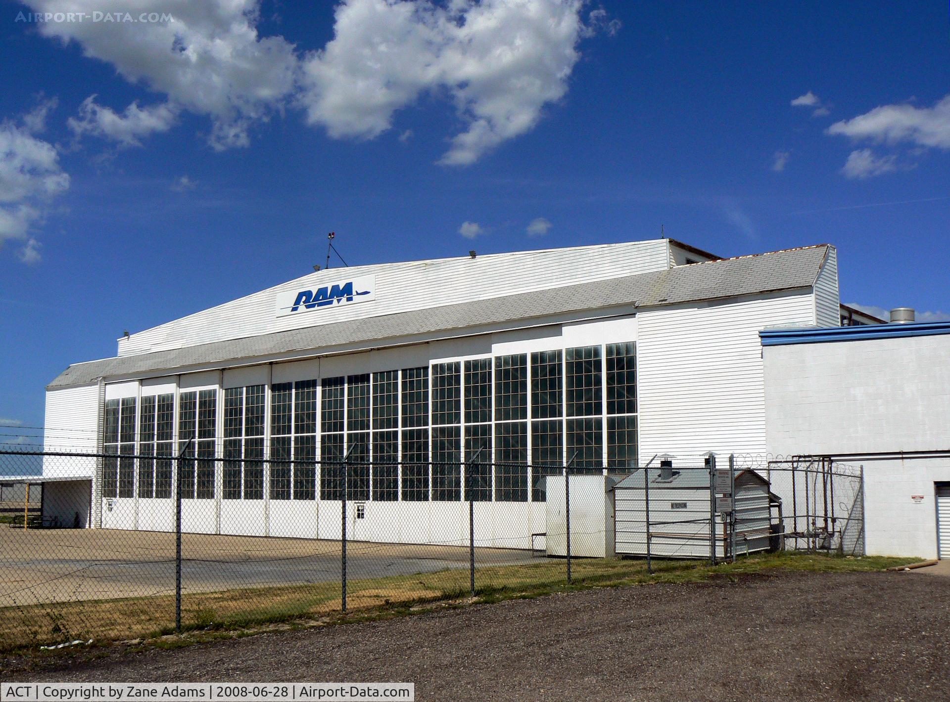 Waco Regional Airport (ACT) - Ram Aircraft hanger at Waco Regional 