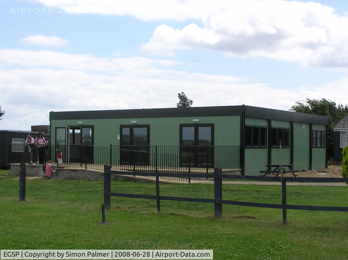 Peterborough/Sibson Airport, Peterborough, England United Kingdom (EGSP) - New clubroom at parachute school