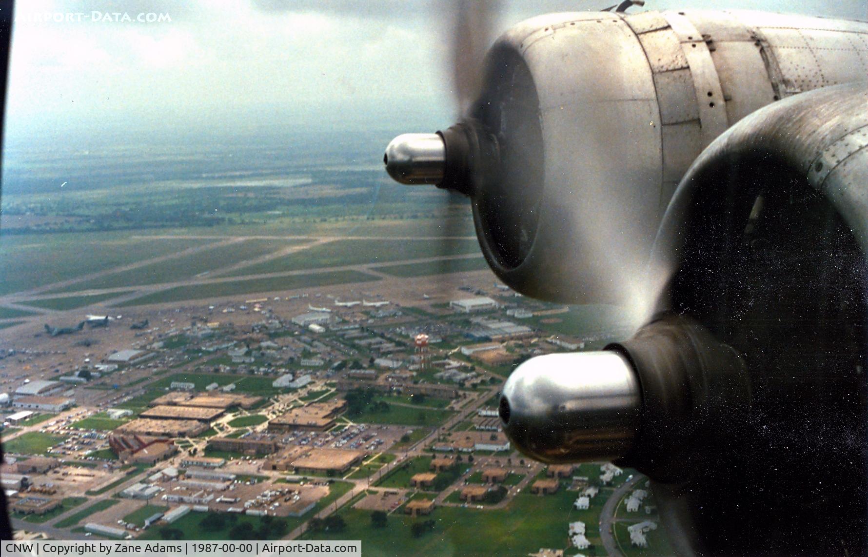 Tstc Waco Airport (CNW) - Downwind for runway 17L in B-17 