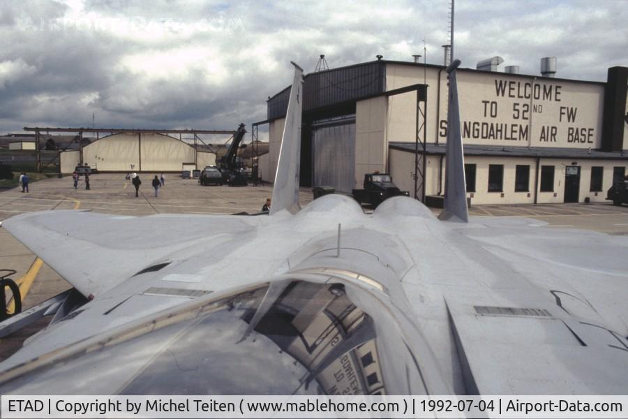 Spangdahlem Air Base Airport, Spangdahlem Germany (ETAD) - Welcome to Spangdahlem AB !